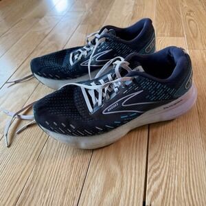 Brooks Glycerin 20 Blue Pastel Lilac Running Shoe Womens 9.5 Wide(D) 1203691D499